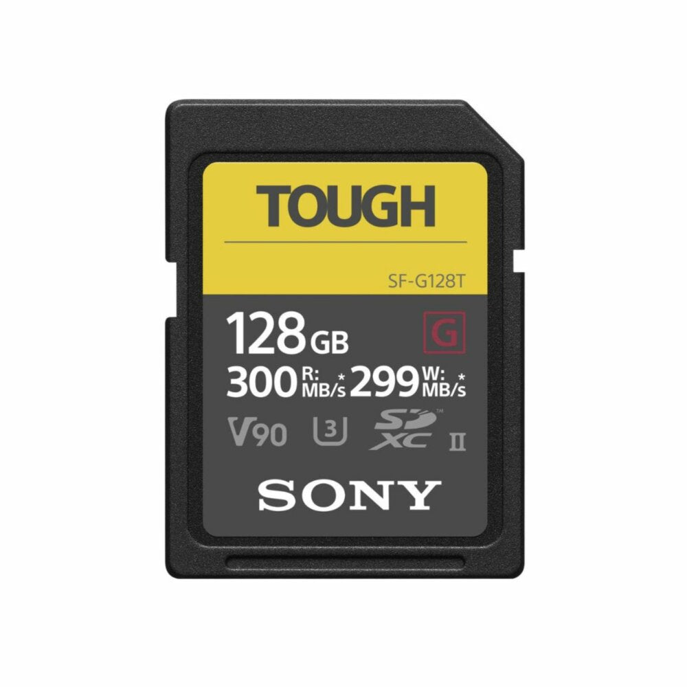 Sony 128GB SDXC v90 UHS-II Tough Memory Card Sony 128GB SDXC v90 UHS-II Tough Memory Card